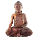 60cm Holzbuddha Buddha Braun Holz Handarbeit Meditation...