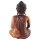 60cm Holzbuddha Buddha Braun Holz Handarbeit Meditation Betender