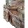 60cm Holzbuddha Buddha Braun Holz Handarbeit Betender Vitarka Mudra