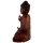 60cm Holzbuddha Buddha Braun Holz Handarbeit Betender Abhaya Mudra